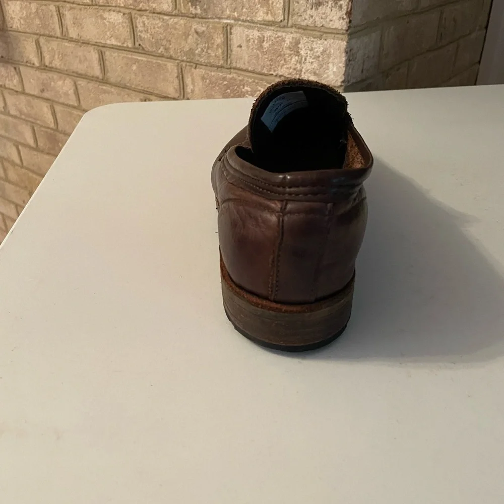 Men’s Vintage Brand 10.5 Brown Penny Loafers - Picture 6 of 11